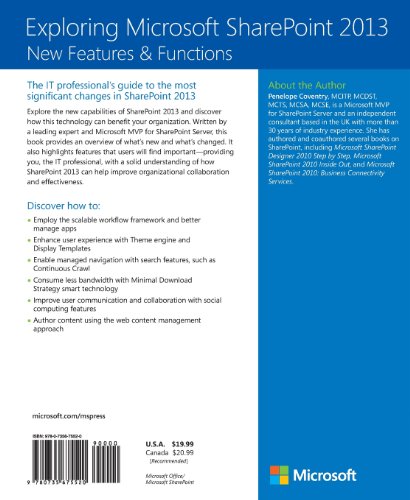 Exploring Microsoft SharePoint 2013: New Features & Functions,Used