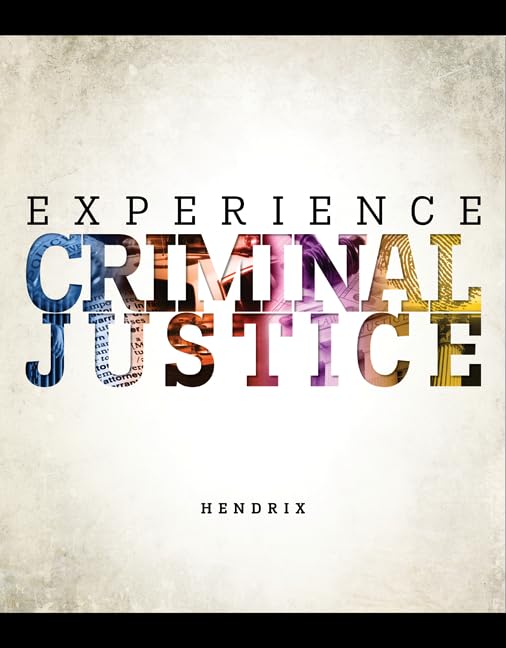 Experience Criminal Justice,Used