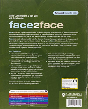 face2face Advanced Student's Book with CDROM,Used
