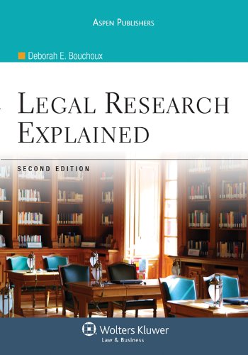 Legal Research Explained,Used