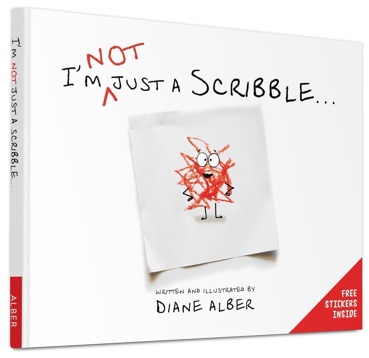 I'm NOT just a Scribble… - Ad-bm5-67640 - Engaging Scribble Art Notebook