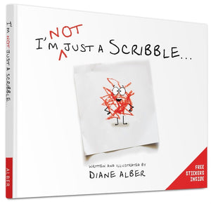 I'm NOT just a Scribble… - Ad-bm5-67640 - Engaging Scribble Art Notebook