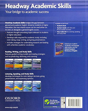 Headway 2 Academic Skills Reading and Writing Student's Book,Used