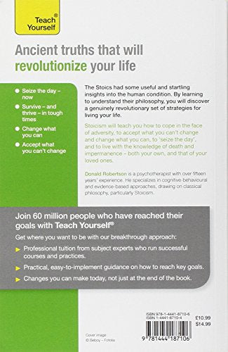 Stoicism and the Art of Happiness: A Teach Yourself Guide,Used