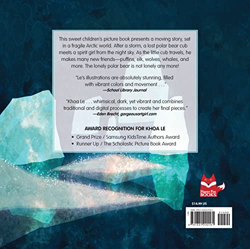 The Lonely Polar Bear (Happy Fox Books) A Subtle Way to Introduce Young Kids to Climate Change Issues; Beautifully Illustrated C,Used