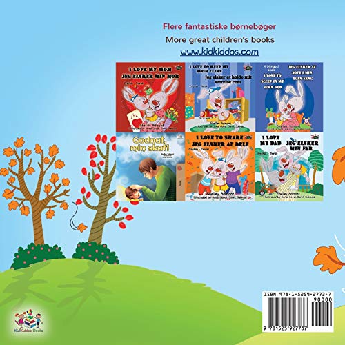 I Love Autumn (Danish English Bilingual Children's Book) (Danish English Bilingual Collection) (Danish Edition),Used