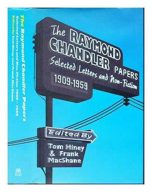 The Raymond Chandler Papers : Selected Letters and NonFiction, 19091959,Used
