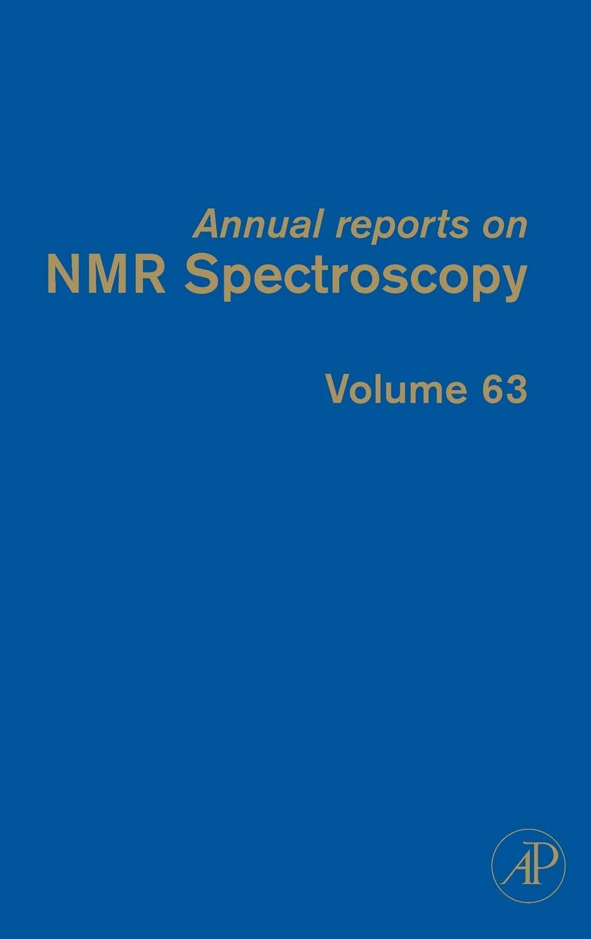 Annual Reports on NMR Spectroscopy, Vol. 63 (Volume 63),Used