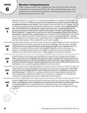 Evanmoor Daily Reading Comprehension, Grade 2  Homeschooling & Classroom Resource Workbook, Reproducible Worksheets, Teaching