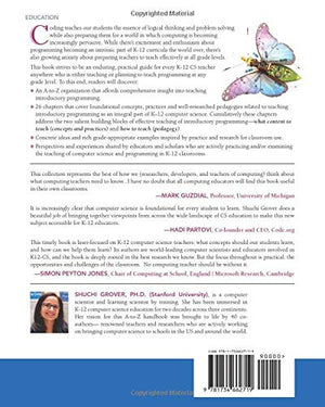 Computer Science in K12: An AtoZ Handbook on Teaching Programming (Black & White Edition),Used
