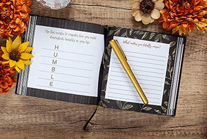Bee Happy: A Guided Journal (Hardcover)  A Spiritual Guided Journal with Prompts, Quotes, Scriptures, and Questions  Perfect R,Used