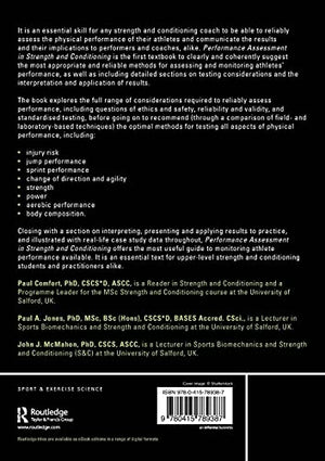 Performance Assessment in Strength and Conditioning,Used