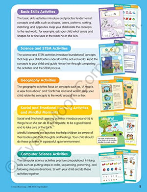 EvanMoor Top Student, Grade Pre K Workbook (EMC9319),Used