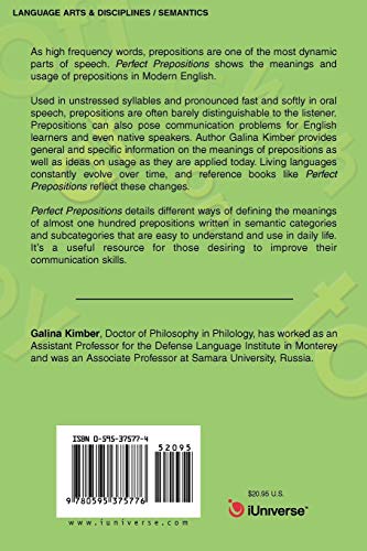 Perfect Prepositions: A Real Life Guide to Using English Prepositions,Used