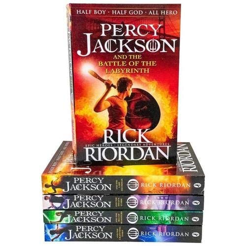 Percy Jackson The Ultimate Collection 5 Books Set Epic Heroes Legendary Adventures by Rick Riordan,New