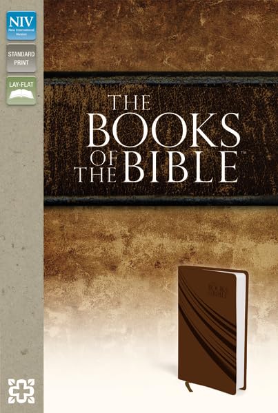 NIV, Books of the Bible, Imitation Leather, Brown,Used