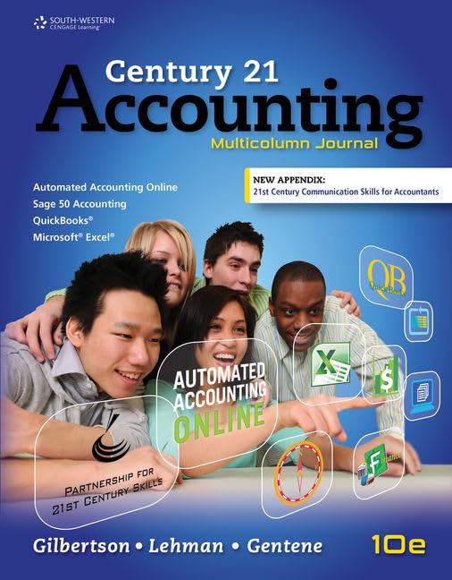 Century 21 Accounting: Multicolumn Journal, Copyright Update (MindTap Course List),Used