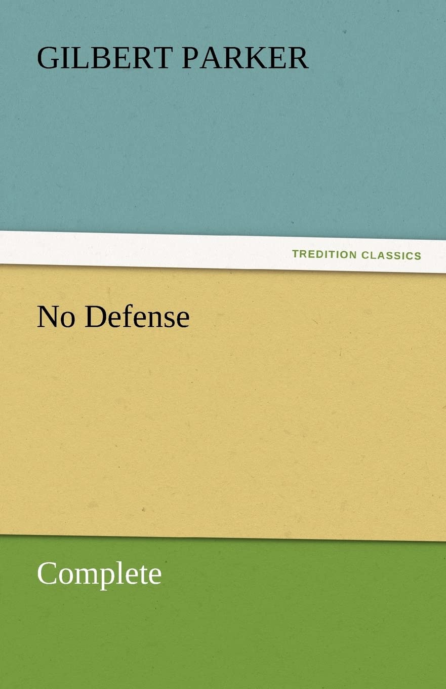 No Defense, Complete,Used