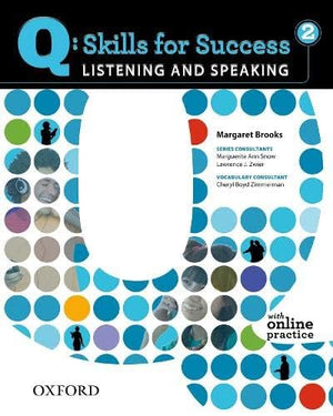 Q: Skills for Success 2 Listening & Speaking Student Book with Student Access Code Card,Used