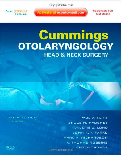 Cummings Otolaryngology  Head and Neck Surgery, 3Volume Set: Expert Consult: Online and Print,Used