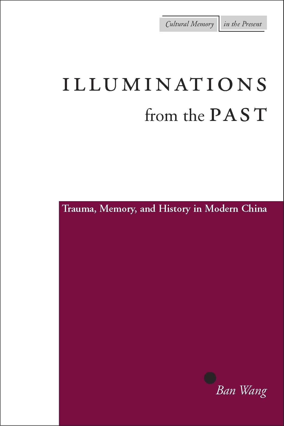 Illuminations From The Past: Trauma, Memory, And History In Modern China (Cultural Memory In The Present),Used