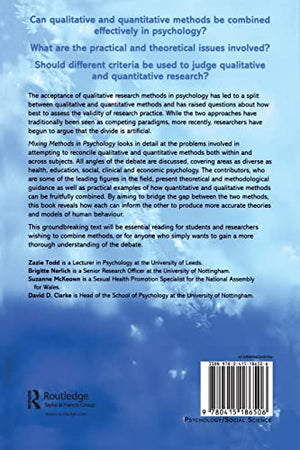 Mixing Methods in Psychology,Used