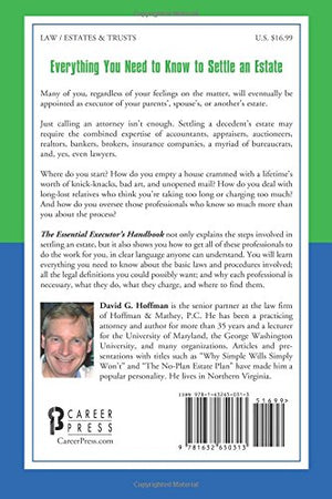 The Essential Executor's Handbook: A Quick and Handy Resource for Dealing With Wills, Trusts, Benefits, and Probate (The Essenti,Used