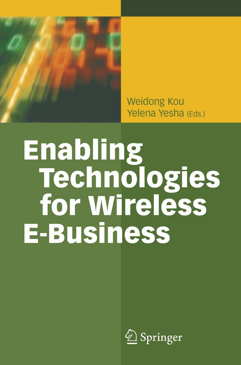 Enabling Technologies for Wireless EBusiness,Used