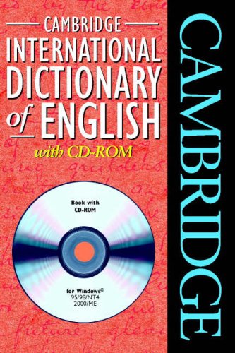 Cambridge International Dictionary of English with CDROM,Used