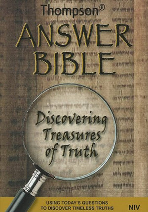 Thompson Answer Bible  NIV Hardcover,Used