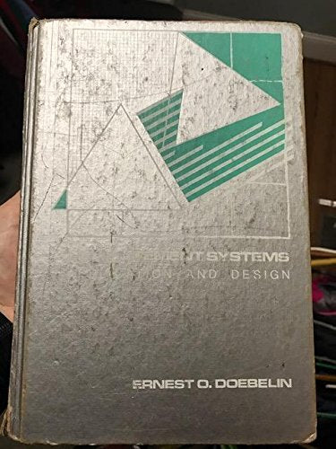 Measurement Systems: Application And Design,Used