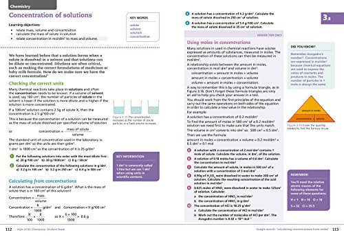 Collins GCSE Science  AQA GCSE (91) Chemistry: Student Book,Used