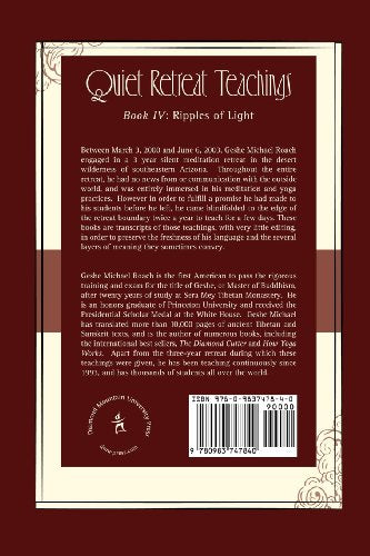 Ripples of Light: Quiet Retreat Teachings Book 4,Used