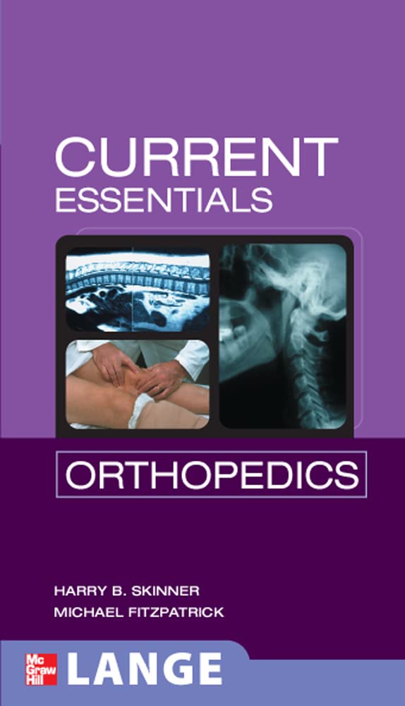 CURRENT Essentials Orthopedics (LANGE CURRENT Essentials),Used