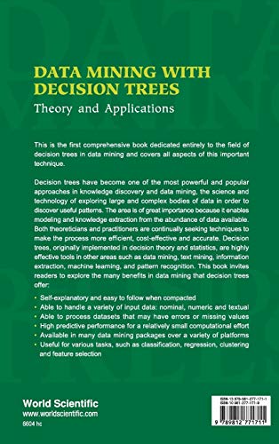 Data Mining with Decision Trees (V69) (Machine Perception and Artificial Intelligence),Used