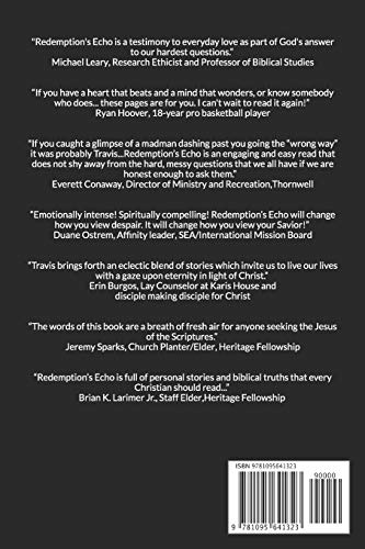 Redemption's Echo: Living in the Reflection of God's Grace,Used