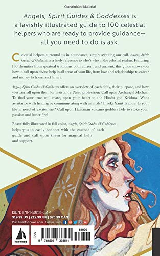 Angels, Spirit Guides & Goddesses: A Guide to Working with 100 Divine Beings in Your Daily Life,Used