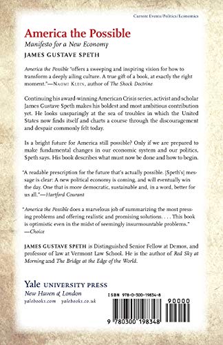 America the Possible: Manifesto for a New Economy (American Crisis S),Used