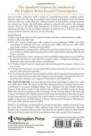 The New International Lesson Annual: September 2015  August 2016 (Uniform Series Lesson Commentaries),Used