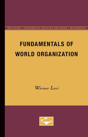 Fundamentals Of World Organization,Used