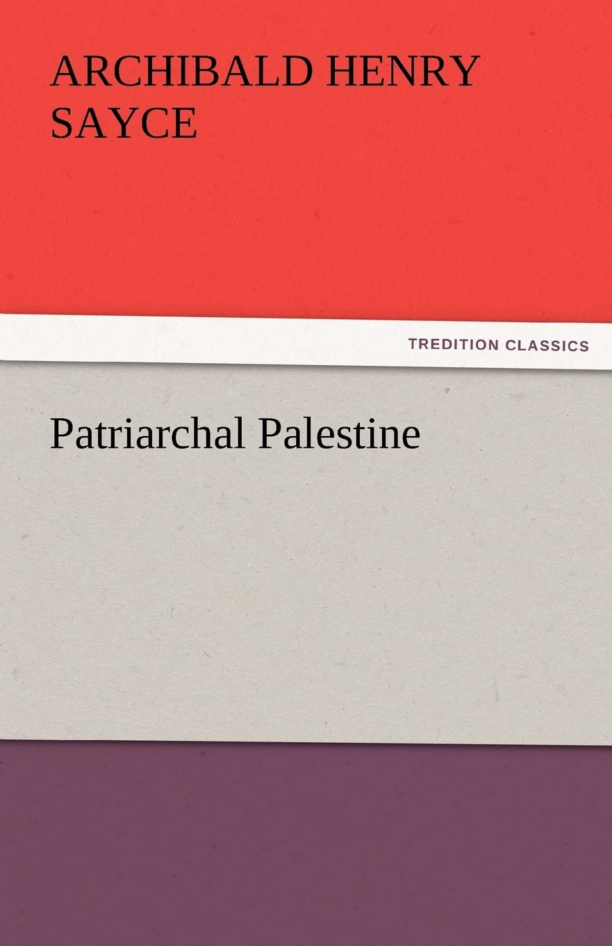 Patriarchal Palestine,Used
