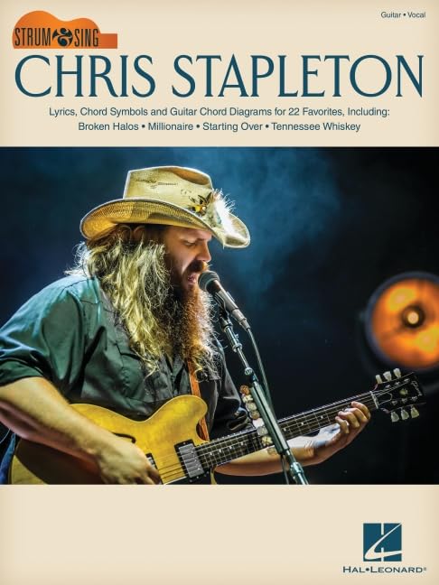 Chris Stapleton: Strum & Sing Guitar Songbook with Lyrics, Chord Symbols & Chord Diagrams for 22 Favorites,Used