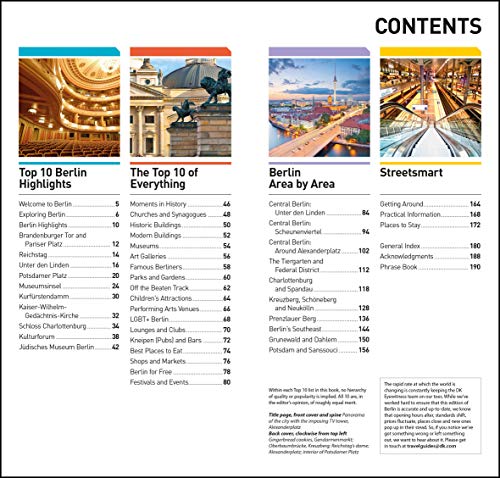DK Eyewitness Top 10 Berlin (Pocket Travel Guide),Used