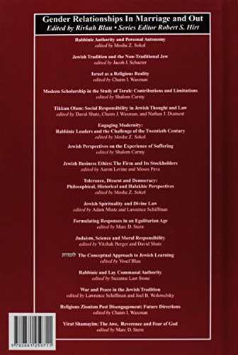 Gender Relationships in Marriage and Out,Used