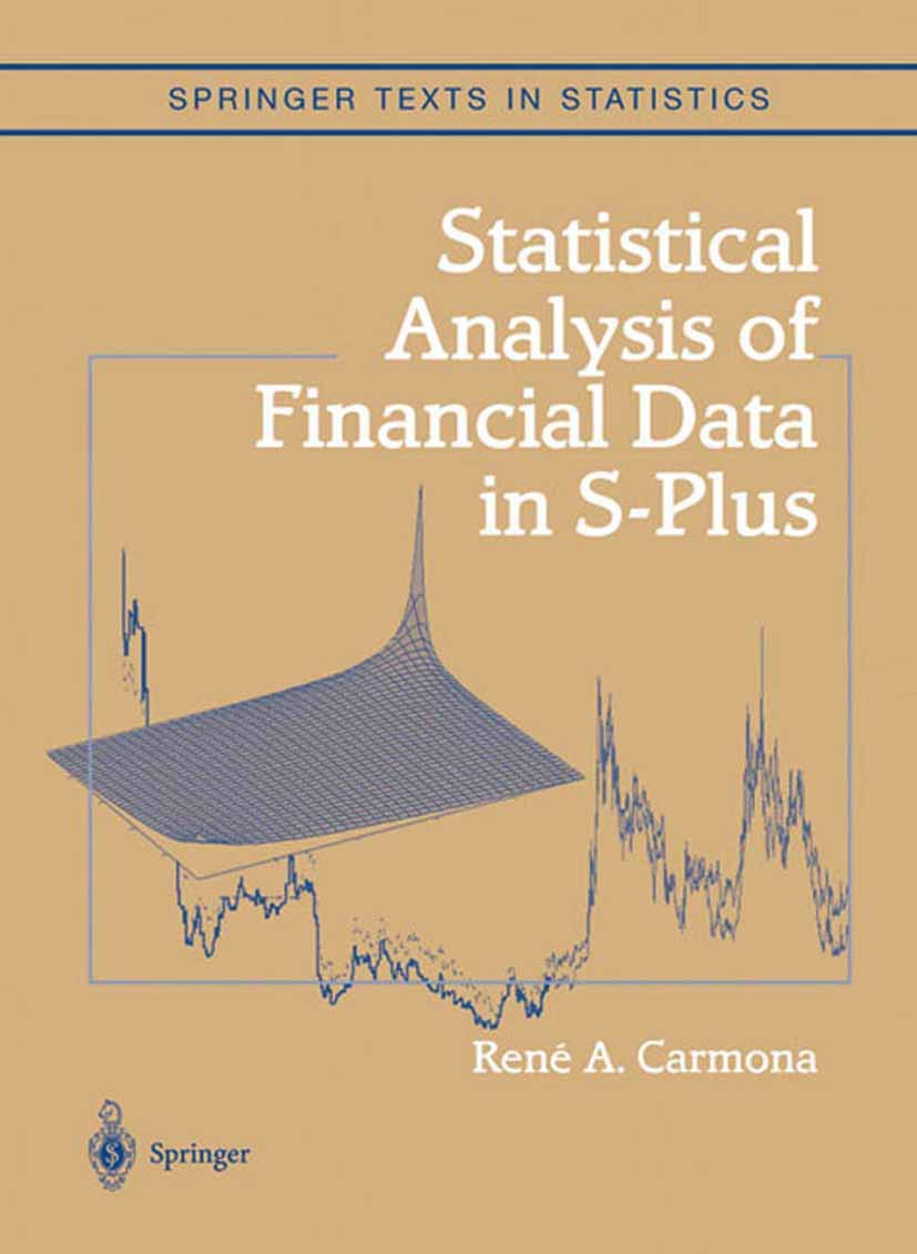 Statistical Analysis of Financial Data in SPlus (Springer Texts in Statistics),Used