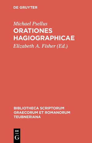 Orationes hagiographicae (Bibliotheca scriptorum Graecorum et Romanorum Teubneriana) (Ancient Greek Edition),Used