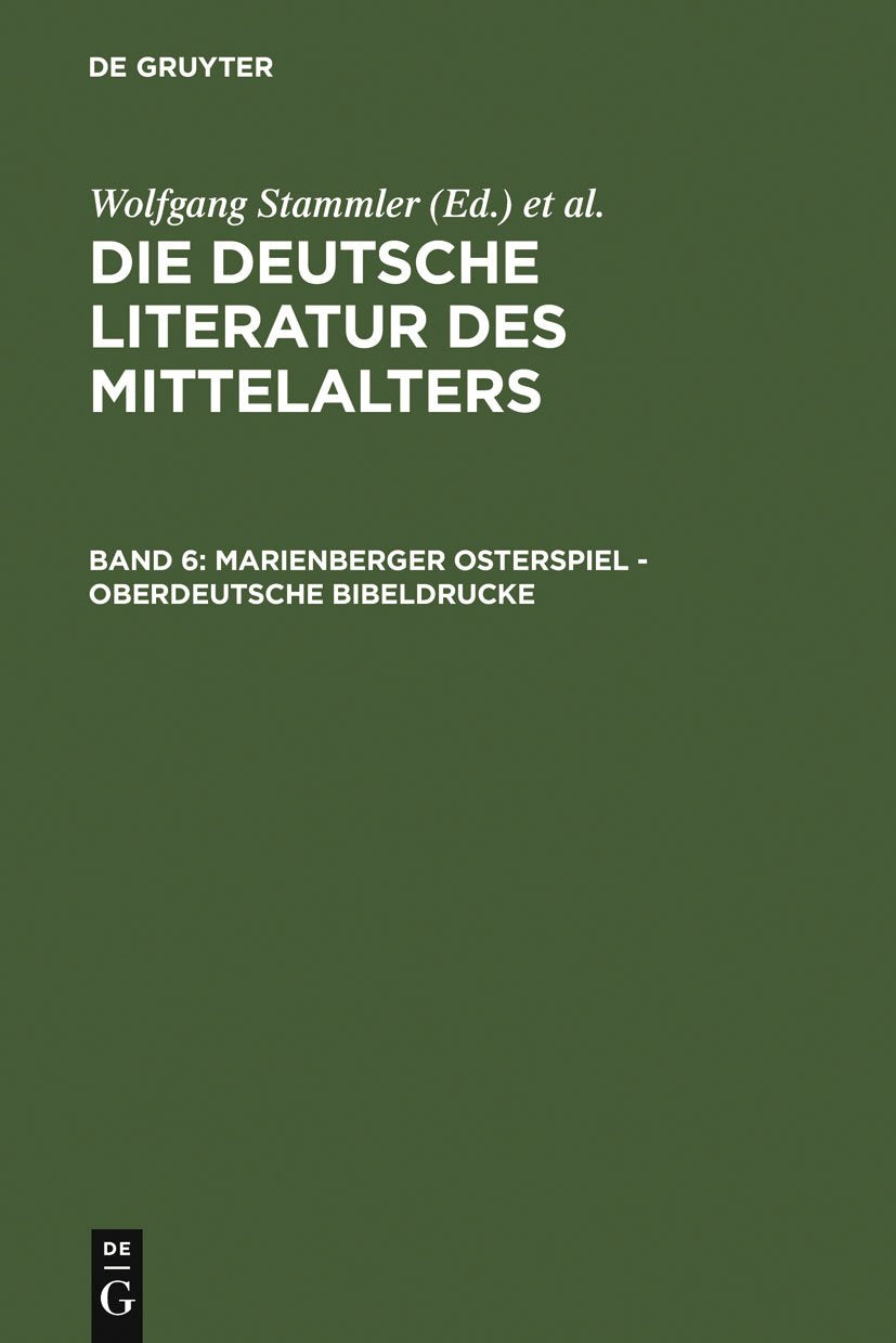 Marienberger Osterspiel  Oberdeutsche Bibeldrucke (German Edition),Used