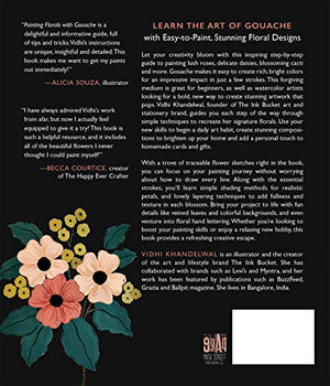 Painting Florals with Gouache: An Introduction to Creating Beautiful Botanical Artwork,Used
