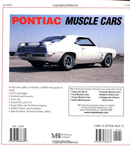 Pontiac Muscle Cars (Enthusiast Color Series),Used