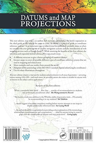 Datums and Map Projections: For Remote Sensing, GIS and Surveying by J.C. Iliffe (2008) Paperback,Used